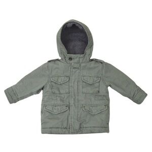 Baby GAP 3 in 1 Warm Fleece Lined Parka/Field Jacket, Desert Cactus Green 18-24M